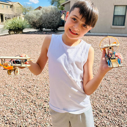 Science Kits for Kids Age 8-14 - DIY STEM Kits, Solar Power & Electric Engineering - Perfect Gift for Ages 8-13