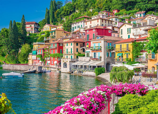 Jigsaw Puzzles for Adults - 1000 Piece Puzzle of Italy Famous Scenery - Lake Como