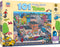 Masterpieces 100 Piece Family Jigsaw Puzzle for Kids - 101 Things to Spot in Town - 14"x19"