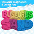 Busaurus 5.5 Lbs Set 5 8 Magic Sand for Kids Bulk Magic Moving Sand Play with Colors & Castle Molds Non-Toxic