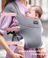 Momcozy 1235 lbs Portable Baby Carrier Compact & Lightweight, Adjustable for Travel, Fold & Go Convenient Storage Hip
