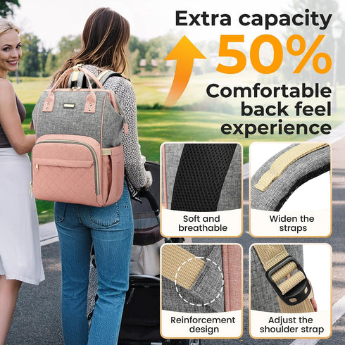 GAIVP Versatile Diaper Storage Bag - Compact & Multi-Functional