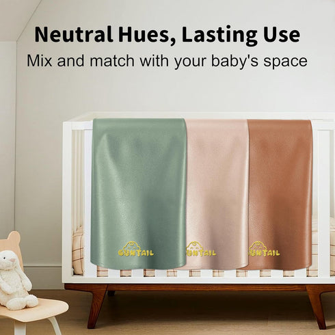 Bag,30 17 Portable Baby Diaper Changing Mat,Soft Faux Leather, Wipeable & Easy to Clean,for Home or Travel, Waterproof