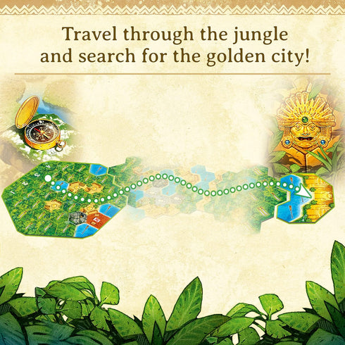 Ravensburger The Quest for El Dorado - Strategy Board Game for Kids & Adults, 2-4 Players