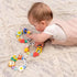 3-Pack Infantino Friendship Baby Teethers, Soft Silicone Teething Toys, Sensory Textures, Easy to Grip, BPA-Free