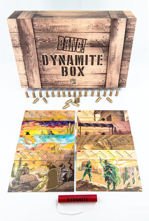 DV Games Bang Dynamite Box Cardless Storage, Marked Collector Strategy Board Game Accessory