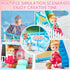 OCTERIC Girls,13 2 3 4 5 6 7 8 9 10 OCRETIC Doll House for Rooms Dollhouse with Dolls, Lights, Figure