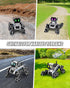 2.4Ghz 6-12 HuiJuKeJi Interactive Robot Dog RC Stunt Car, Gesture Sensing & Remote Control Cars, Mecanum Wheels, LED