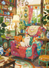 Cozy Room Jigsaw Puzzles 1000 Pieces for Adults -Challenging Cat Bookshelf Living