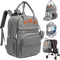 KeaBabies Diaper Bag Backpack - Large Baby Diaper Bag with Changing Pad,