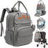 KeaBabies Diaper Bag Backpack - Large Baby Diaper Bag with Changing Pad,
