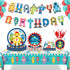 116 16 Lide Road Pcs Robot Birthday Party Supplies Kit, Robot Plates, Napkins, Cups, Forks, Knives, Spoons for Guests