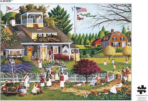 Buffalo Games - Charles Wysocki - Love - 1000 Piece Jigsaw Puzzle for Adults - 26.75 x 19.75