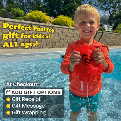 2 Pack Swimming 4-8 8-12 Beach Games Flying Disc Pool Toy: Water Discs for Kids - Soaks The Target On Impact - Best