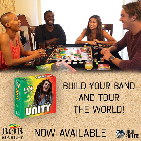 High Roller Games Bob Marley: The Game of Peace, Love and Unity for 2-4 Players