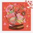 Galison 500 Piece Foil Jigsaw Puzzle - Crystal Flower Ball - Beautiful Artwork of Blooms