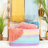 MINTWOOD Design Extra Large Blanket Basket Holder, Living Room Towel Shoe Basket, Rectangle Rope Woven Storage Baskets