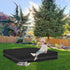72 72 8 Heavy-Duty Waterproof Sandbox Cover Square Outdoor Sand Box Cover for Toddlers, x x Protects Sand from Rain