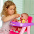 14" Set 2+, JC Toys - Lots to Love Babies Doll and High Chair | Feeding Gift and Accessories | Posable & Waterproof |
