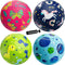 ZOOJOY Pack of 4 Playground Balls, 6" Rubber Bouncy Kickball Set for