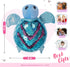 Athoinsu Reversible Sequins Stuffed Animal Sea Turtle Plush Toy, Sparkly Soft Ocean Life Tortoise Throw Pillow, 12''