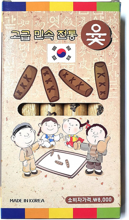YUTNORI Korean Board Games ??? - Premium Floor Games for Family, Adults, Party, Strategy Wood Stick Games