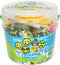 Perler Beads Emoji Bucket, 8500pc, Small, 6.5''L x 6.5''W x 6''H