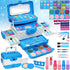 Kids Makeup Kit for Girl - Non Toxic Pretend Cosmetic Kits, Child Play Makeup Set, Age 3-12 & Up Year Old Children Gift