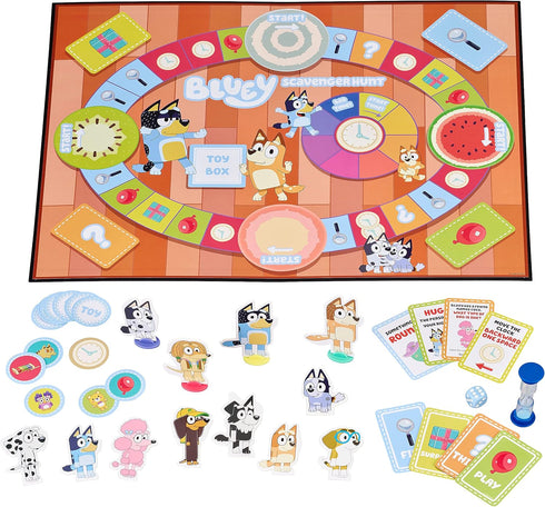 Bluey Scavenger Hunt Game for 2-4 Players