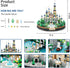 Magic Princess Castle Micro Building Blocks, Medieval Mini Building Kit for Adults, Creative Display Gift, 3600 PCS