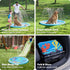 60" Summer SLOOSH Splash Pad Water Toys - Sprinkler Mat for Toddler Kids Baby Play Water Games Pool Fun, Outdoor Garden