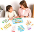 110 PCS Sentence Building Kit for Kids, Speech Therapy Toys, Word Building Magnets, Reading Games for Toddlers