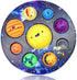 Eight Planet Cave Bubble Push Sensory Fidget Toy, Galaxy Cave Digits, Simple Sensory Anxiety Relief for Kids
