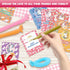 Gocozer 30-Pack Valentine's Day Cards with Stretchy String Toys Unicorn Noodles & Fidget Toys for Kids, Kids Valentines