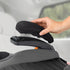 Chicco GoFit Backless Booster Car Seat, Portable Travel Booster Seat for Children 40-110 lbs, Shark/Black/Grey