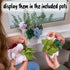 6 Hapinest DIY Potted Felt Succulents Craft Kit for Adults Women Teens and Seniors, Arts & Crafts for Ages Years and Up