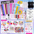 800+Pcs 6 8-12, 6 7 8 9 10 11 12 ONE TO FOUR Fashion Designer Kits for Girls with Mannequins - Girls Fashion Design