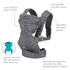 4-in-1 Infantino Flip Convertible Baby Carrier, Adjustable, Ergonomic Babywearing, Registry Essential, Baby Carrier