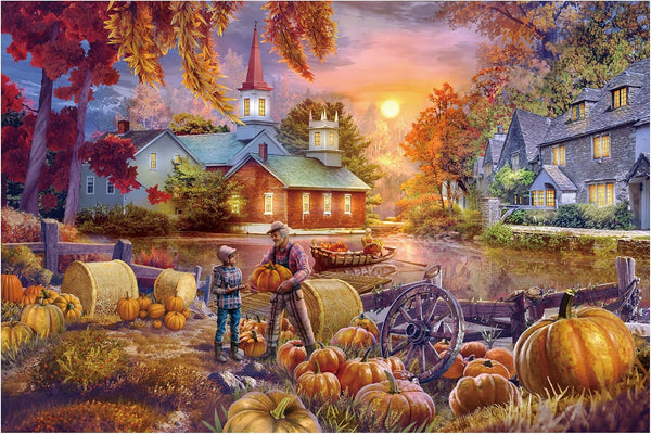 Tektalk 1000 Pieces Jigsaw Puzzles for Teens & Adults (Harvest)
