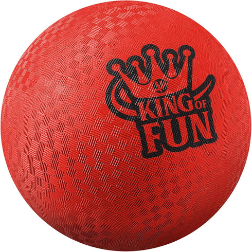 Hedstrom Jumbo Oversized Kickball Set, King of Fun, Red