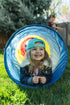 Pacific Play Tents Kids Find Me Multi Color 6 Foot Crawl Tunnel - Red, Yellow & Blue, 6'L x 19"T