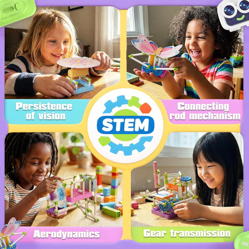 100+ 5 6 7 8 10 5+ (8018E) SMILESSKIDDO Girls Science Kit for Kids Ages | STEM Toys for Girl | Birthday Gift Ideas