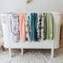 Roo and Bear 47 47 Inch, 2 Pack Muslin Swaddle Blankets for Newborn Baby, Buttery Soft and Breathable Receiving Blanket