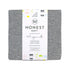 (Set HonestBaby Organic Cotton Changing Pad Covers of Two), Gray Heather, One Size