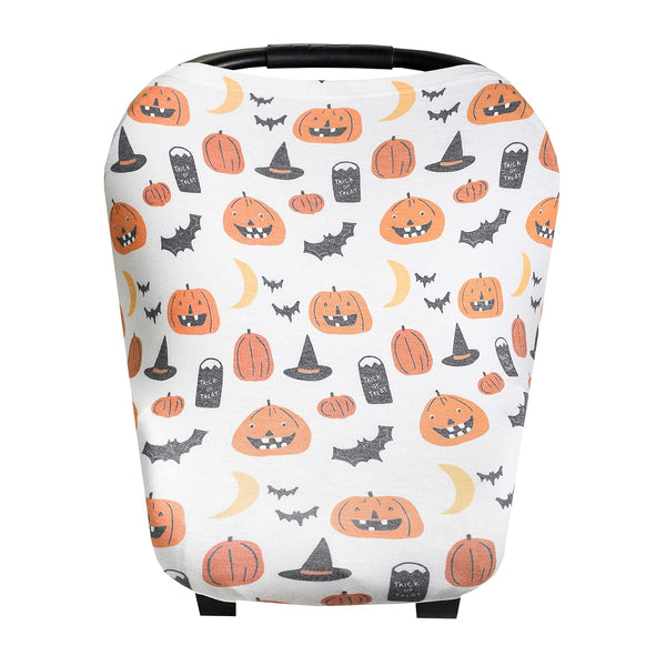 Baby Car Seat Cover Canopy and Nursing Cover Multi-Use Stretchy 5 in