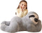 Giant Sloth Stuffed Animal Plush Toy, Jumbo 30" Cute Big Size Fluffy Plushie for Kids' Birthday Gifts