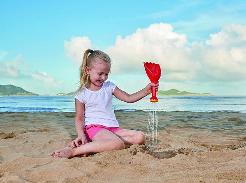18M+ Hape Beach and Sand Toys Rain Shovel Toys| Shovel Beach Long Handled Toy for Toddlers