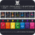 Rummy 2-5 Sweet Bros Games Rainbow Pirates - Fun Family Game for Kids, Teens & Adults, Style Card Game for Players