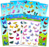 Over 160 Butterflies Stickers Pack for Party Supplies - Adhesive Sticker Sheets for Girls Kids Toddlers Adults