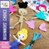 Set 5-12, CRAFTILOO Ballerina Dancers Sewing Kit for Kids, Fun and Educational Craft for Boys and Girls Age Sew Your